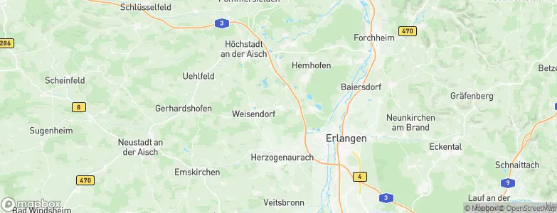 Großenseebach, Germany Map