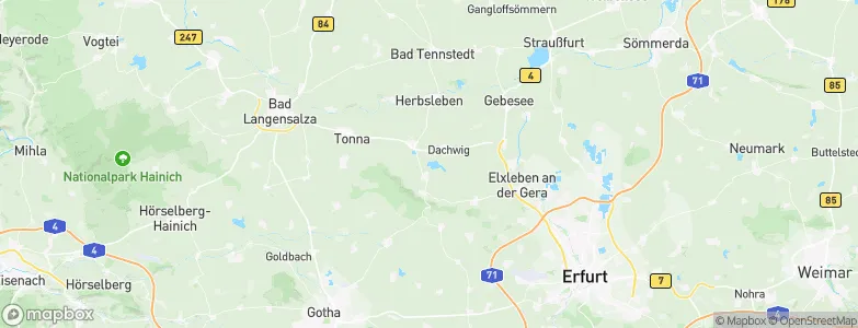 Großfahner, Germany Map
