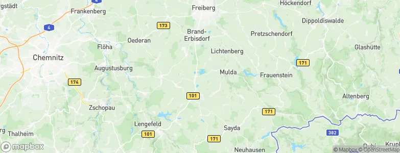 Großhartmannsdorf, Germany Map