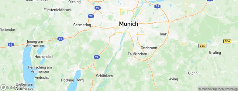 Großhesselohe, Germany Map