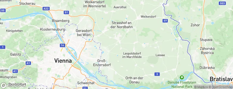 Großhofen, Austria Map