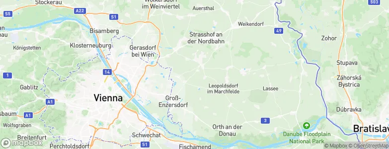 Großhofen, Austria Map