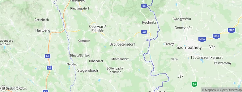 Grosspetersdorf, Austria Map