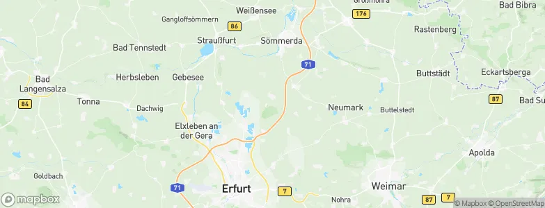Großrudestedt, Germany Map