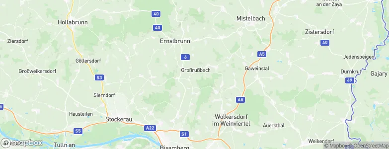 Großrußbach, Austria Map