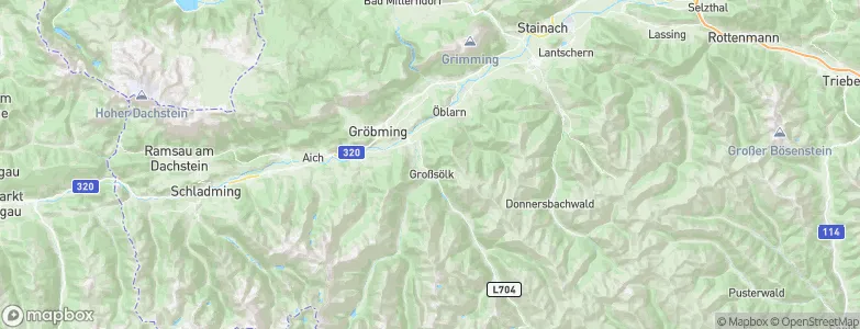 Großsölk, Austria Map