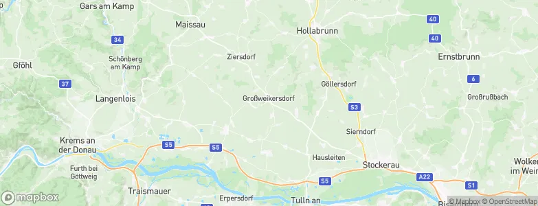 Großweikersdorf, Austria Map