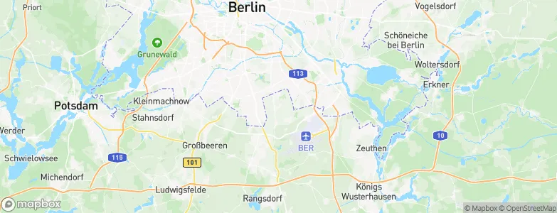 Großziethen, Germany Map