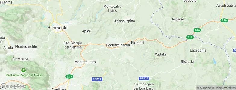 Grottaminarda, Italy Map