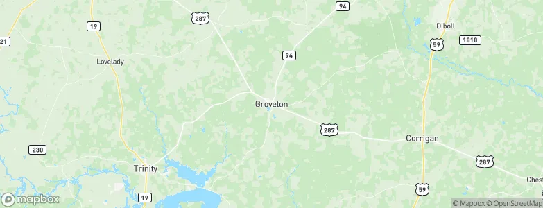 Groveton, United States Map