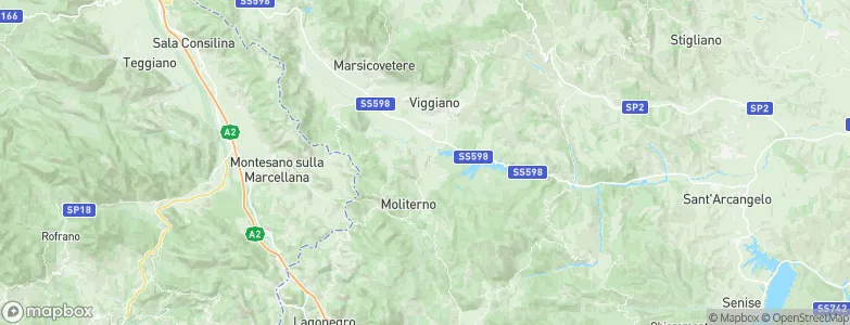 Grumento Nova, Italy Map