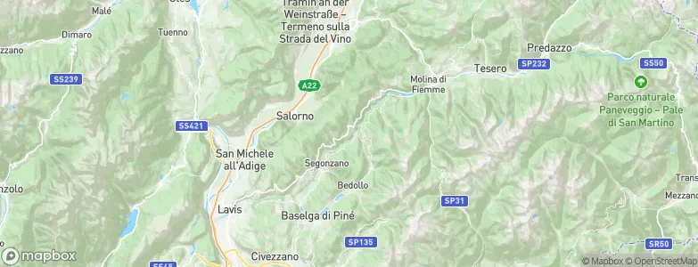 Grumes, Italy Map