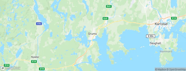 Grums, Sweden Map