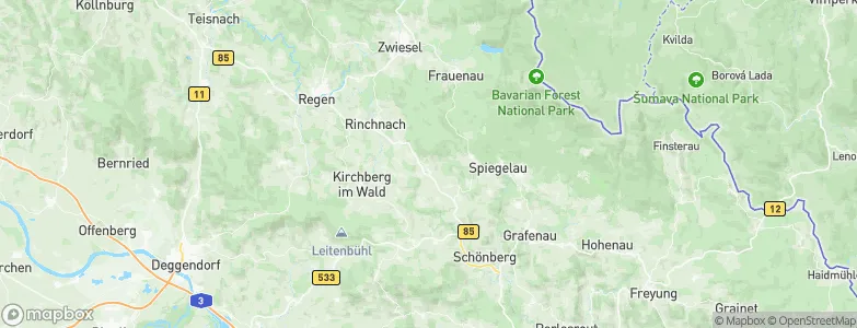 Grünbichl, Germany Map