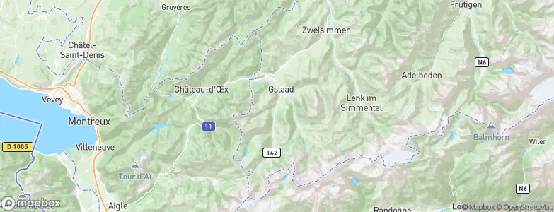 Grund, Switzerland Map