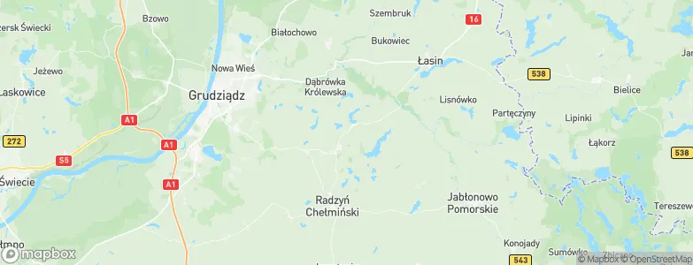 Gruta, Poland Map