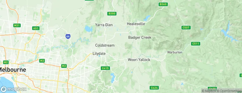 Gruyere, Australia Map