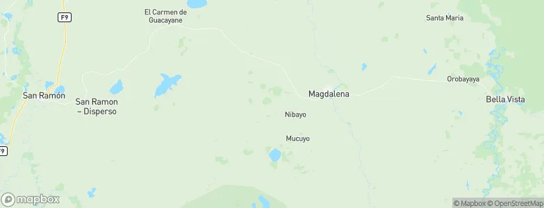 Guachara, Bolivia Map