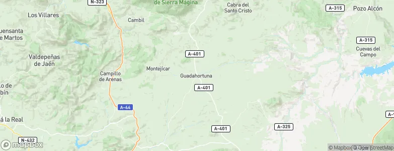 Guadahortuna, Spain Map