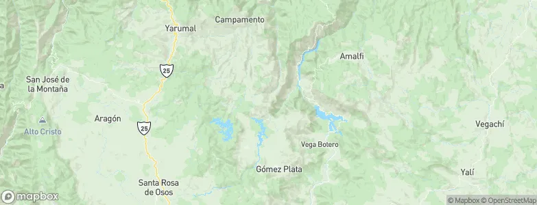 Guadalupe, Colombia Map