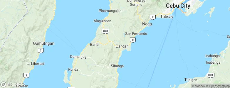 Guadalupe, Philippines Map