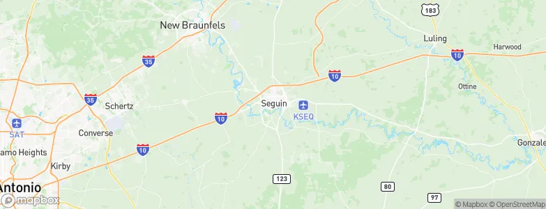 Guadalupe, United States Map
