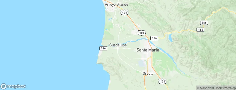 Guadalupe, United States Map