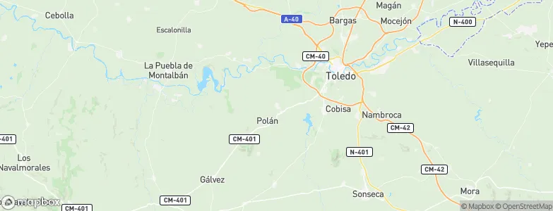 Guadamur, Spain Map
