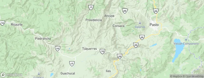 Guaitarilla, Colombia Map