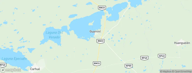 Guaminí, Argentina Map