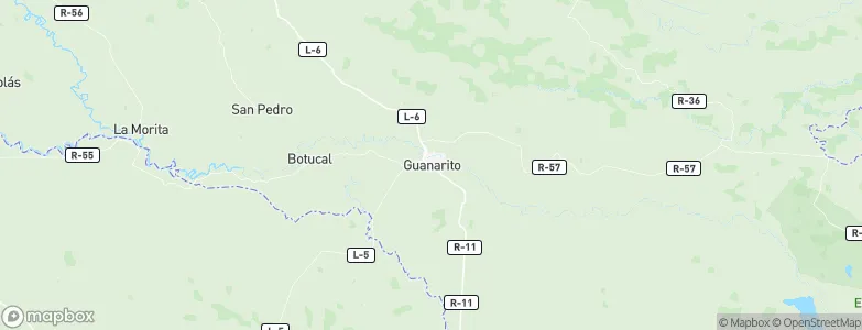 Guanarito, Venezuela Map
