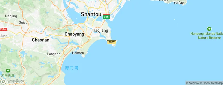 Guang’ao, China Map