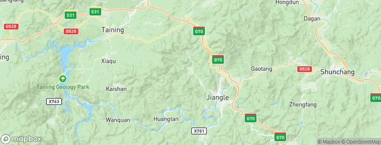 Guangming, China Map
