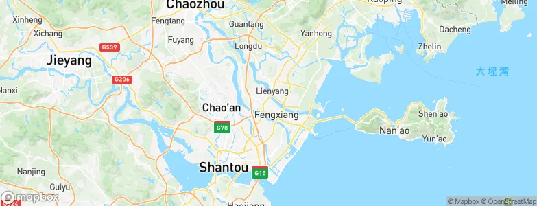 Guangyi, China Map