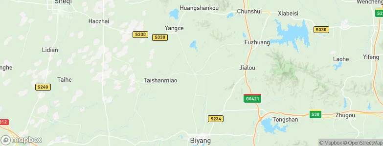 Guanzhuang, China Map