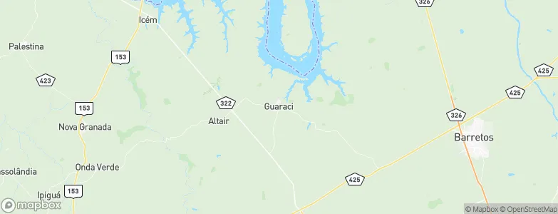 Guaraci, Brazil Map