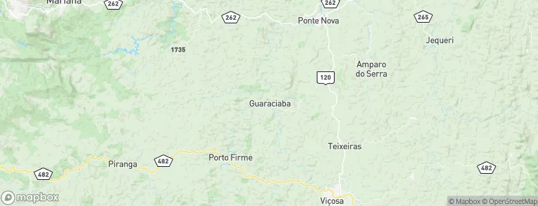 Guaraciaba, Brazil Map