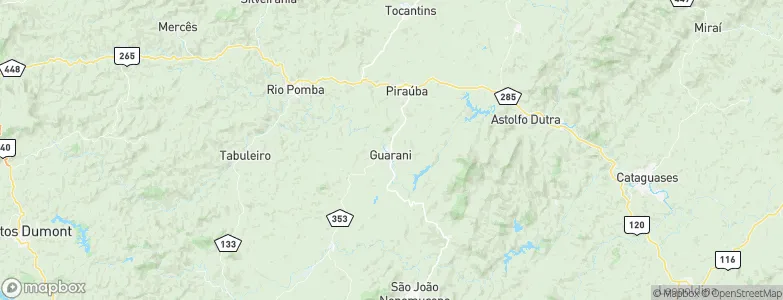 Guarani, Brazil Map