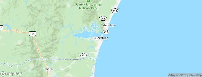 Guaratuba, Brazil Map