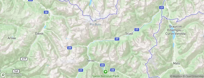 Guarda, Switzerland Map