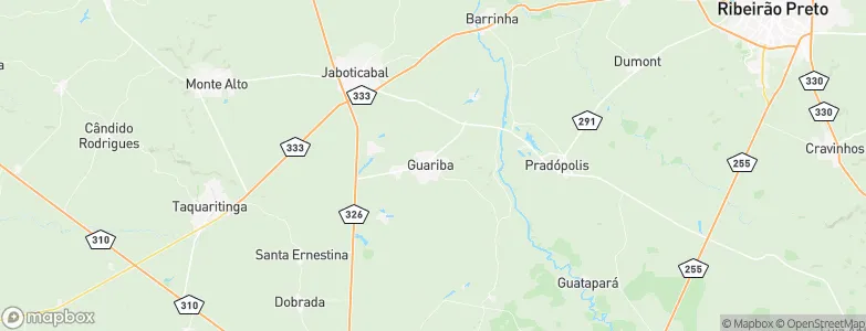Guariba, Brazil Map
