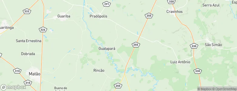 Guatapará, Brazil Map