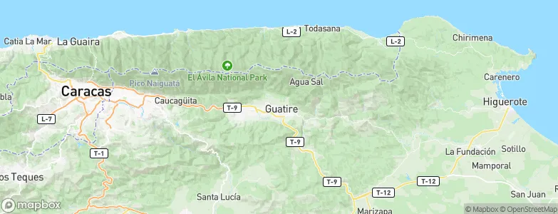 Guatire, Venezuela Map