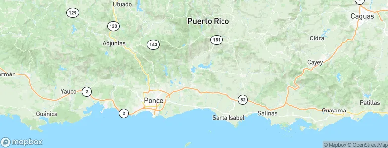 Guayabal, Puerto Rico Map