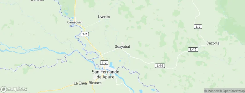 Guayabal, Venezuela Map