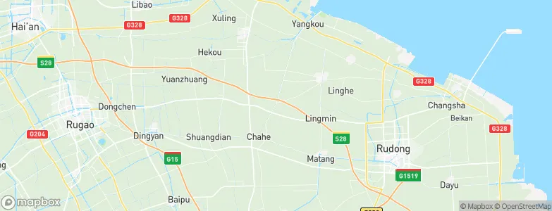 Guba, China Map