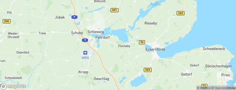 Güby, Germany Map