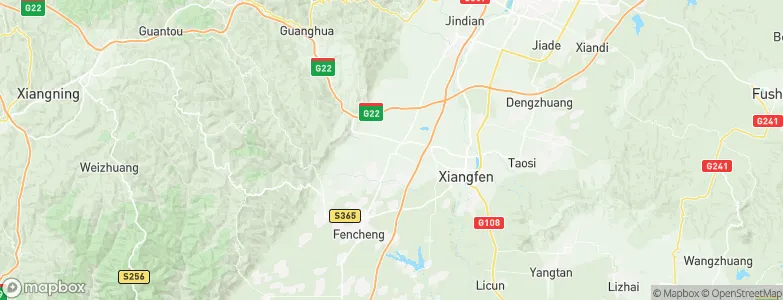 Gucheng, China Map