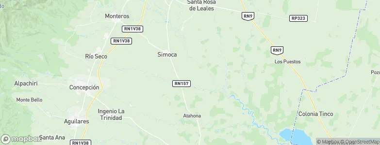 Güemes, Argentina Map