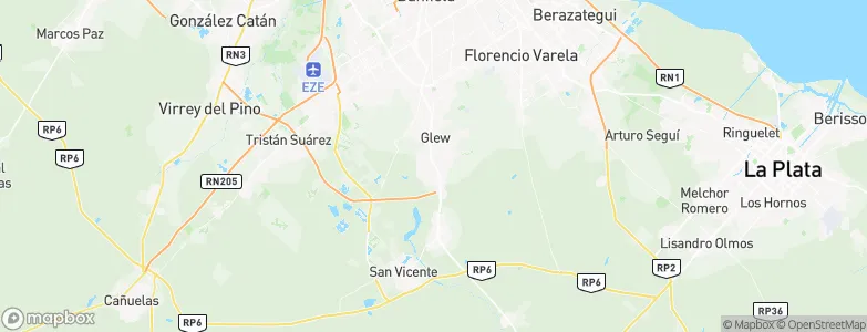 Guernica, Argentina Map
